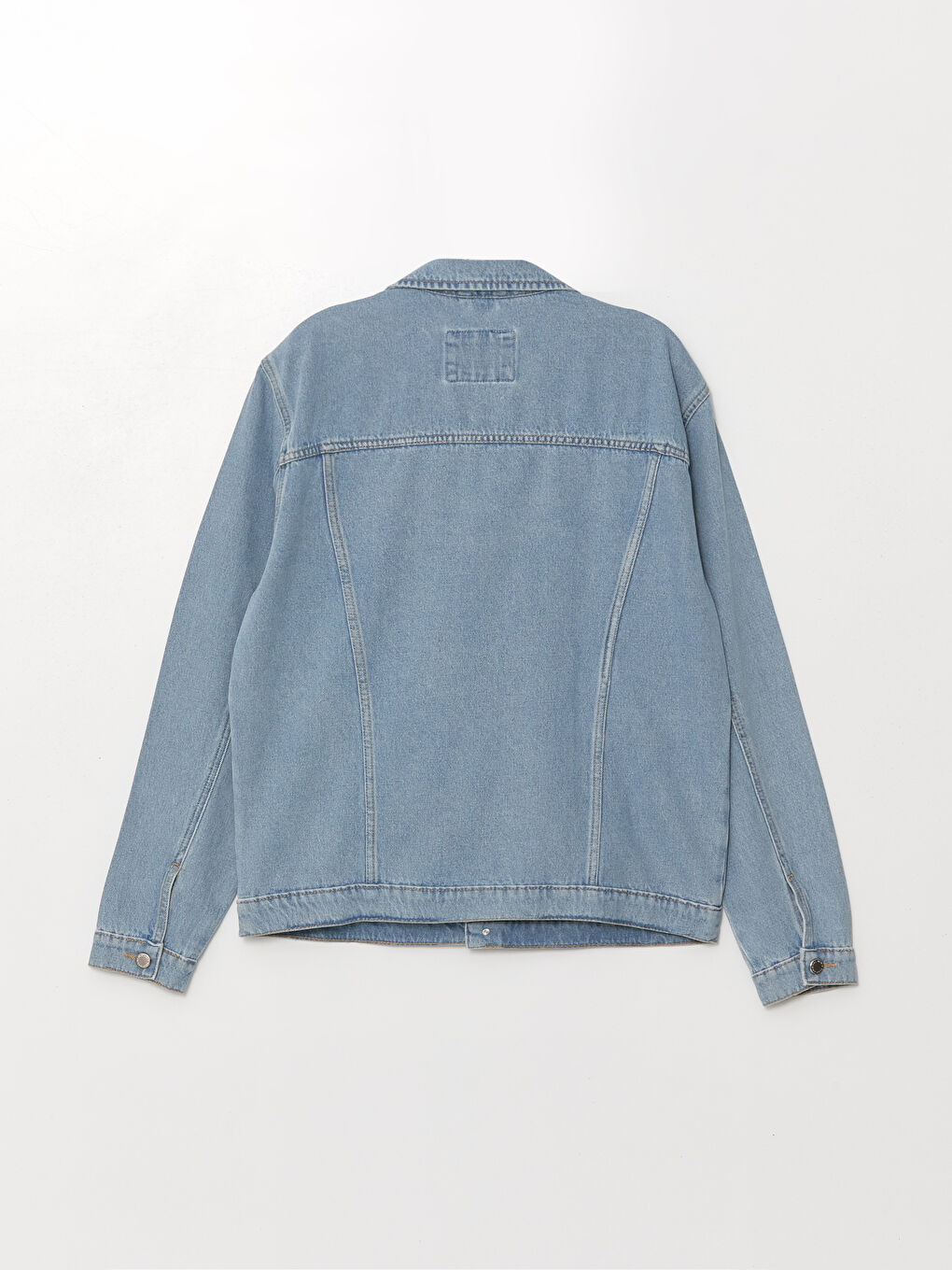 جاكيت جينز رجالي بقصة عادية-5