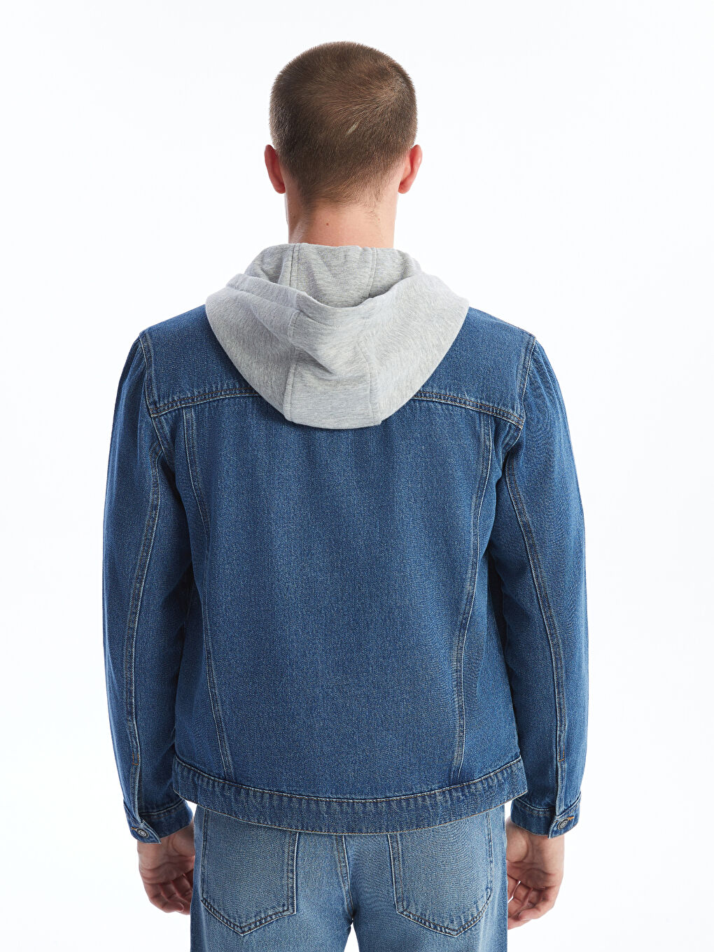 LCW Jeans Standard Fit Men's Denim Jacket -W42786Z8-H45