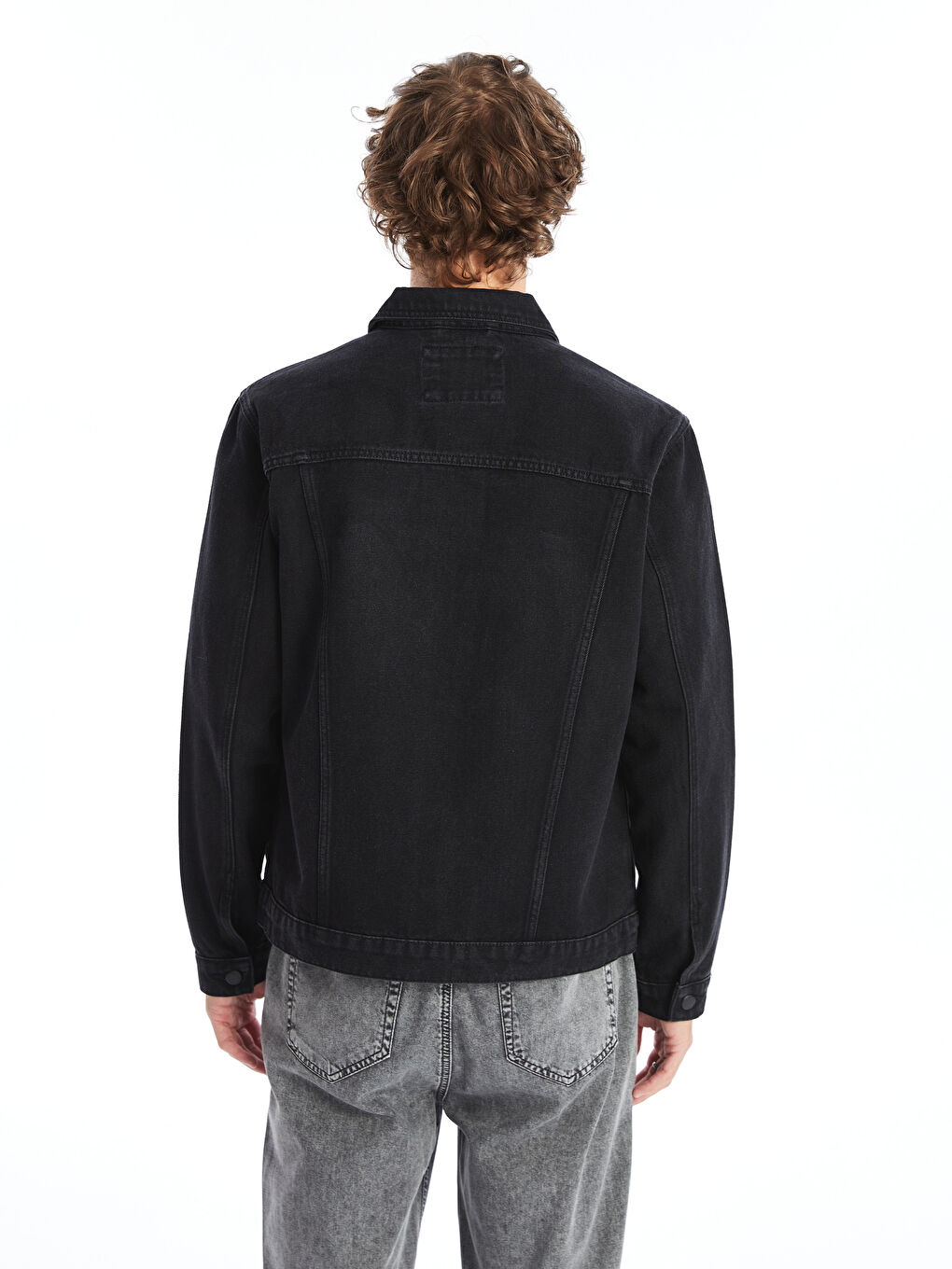 LCW Jeans Standard Fit Men's Denim Jacket -W42788Z8-326