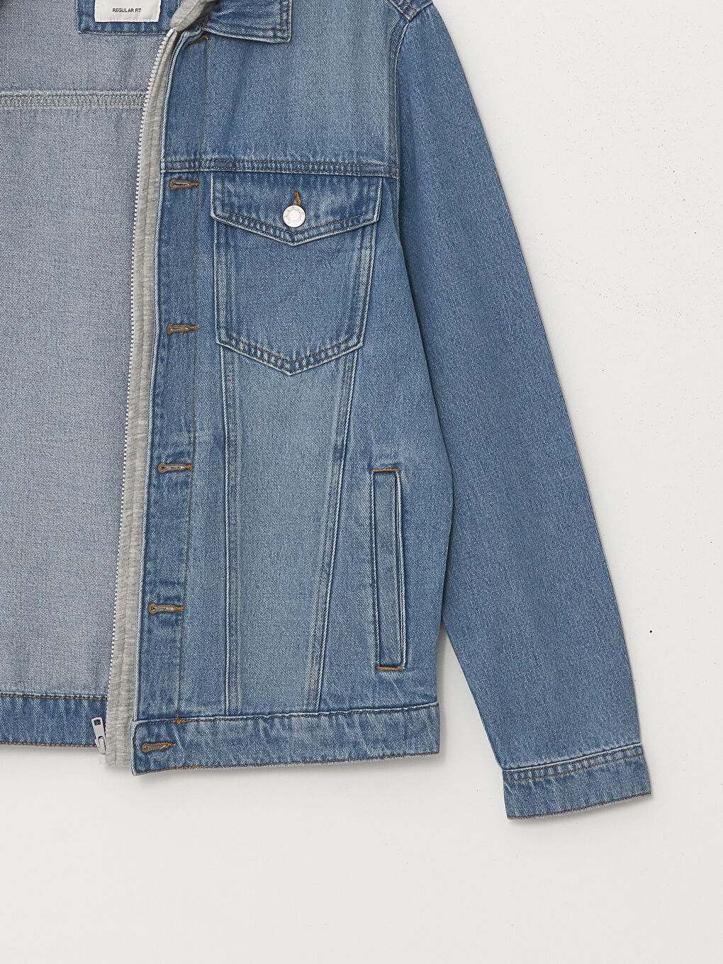 LCW Jeans Jakna od teksasa standardnog kroja za muškarce -W42789Z8-311
