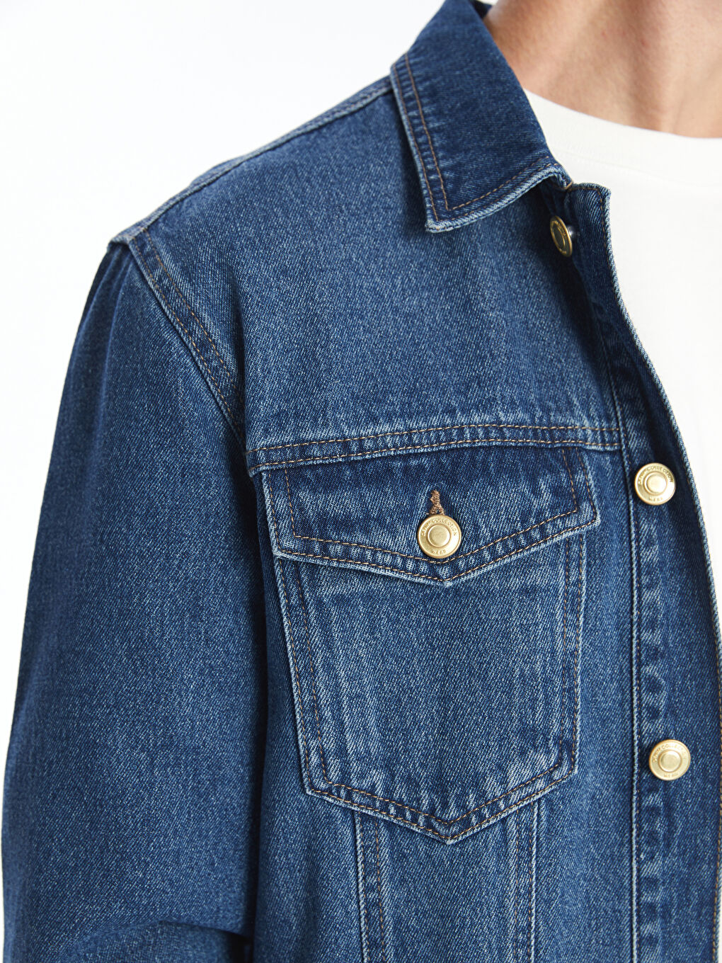 LCW Jeans Standard Fit Men's Denim Jacket -W42790Z8-H45