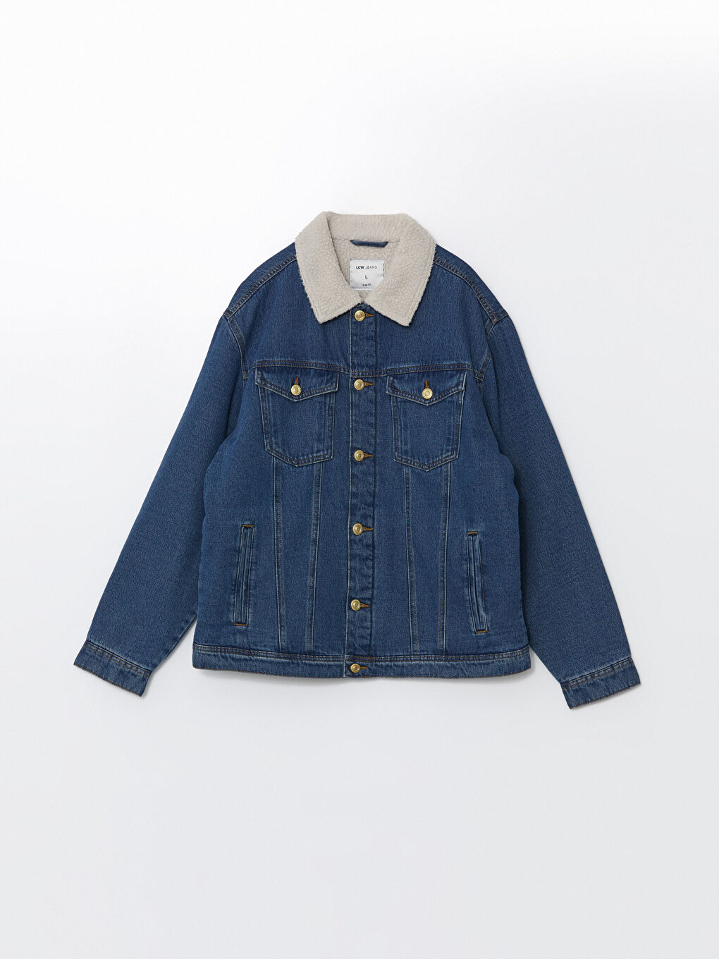 LCW Jeans Slim Fit Men's Denim Jacket -W42798Z8-H45