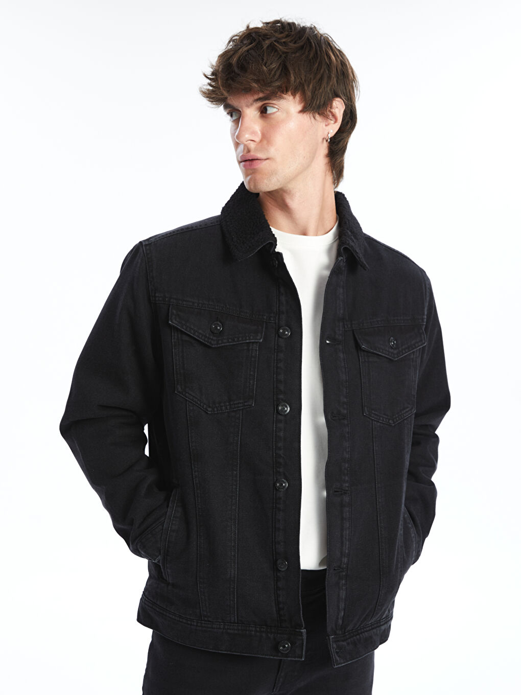 LCW Jeans Slim Fit Jeansjacke für Herren -W42799Z8-326