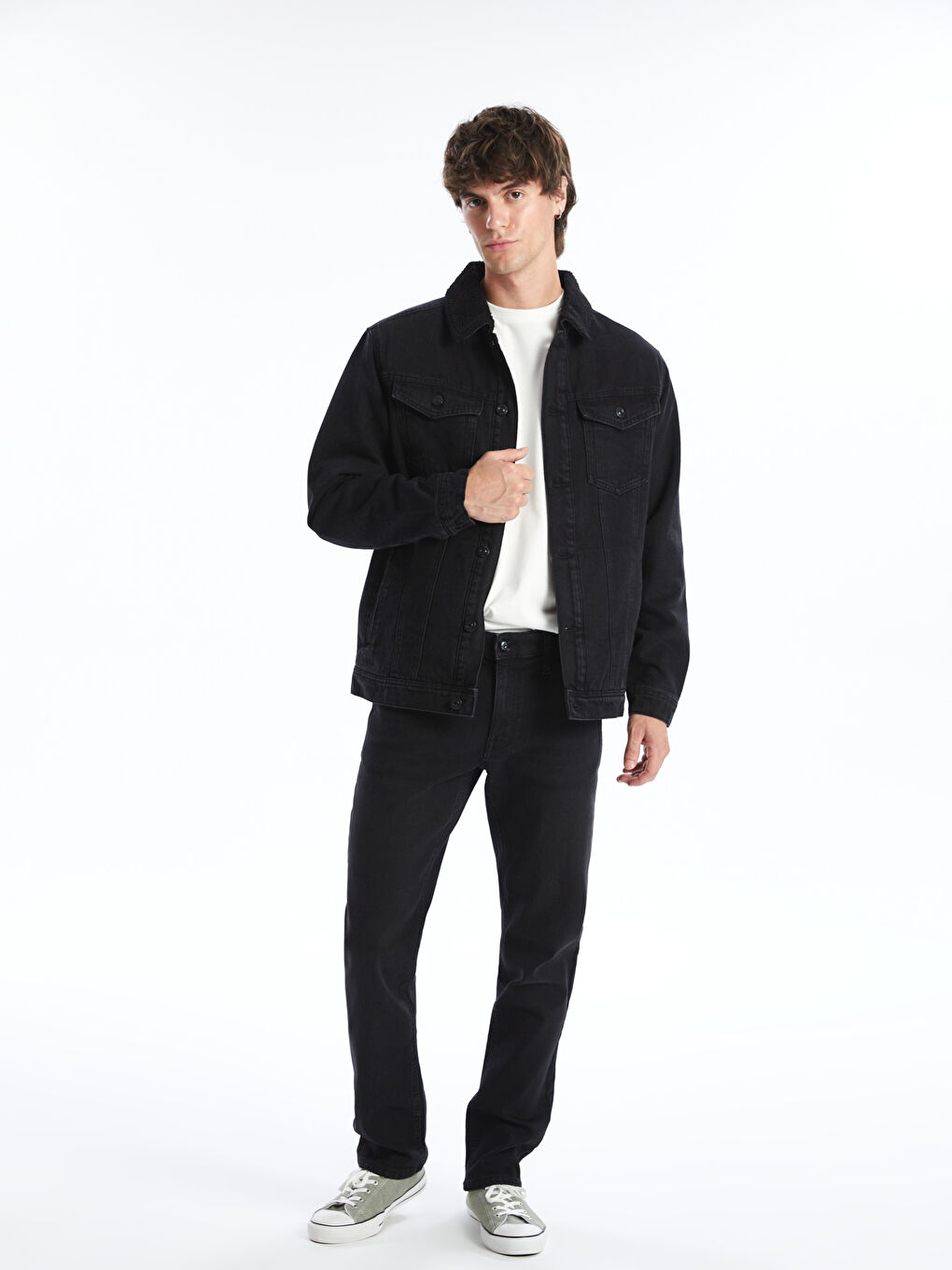 LCW Jeans Slim Fit Jeansjacke für Herren -W42799Z8-326