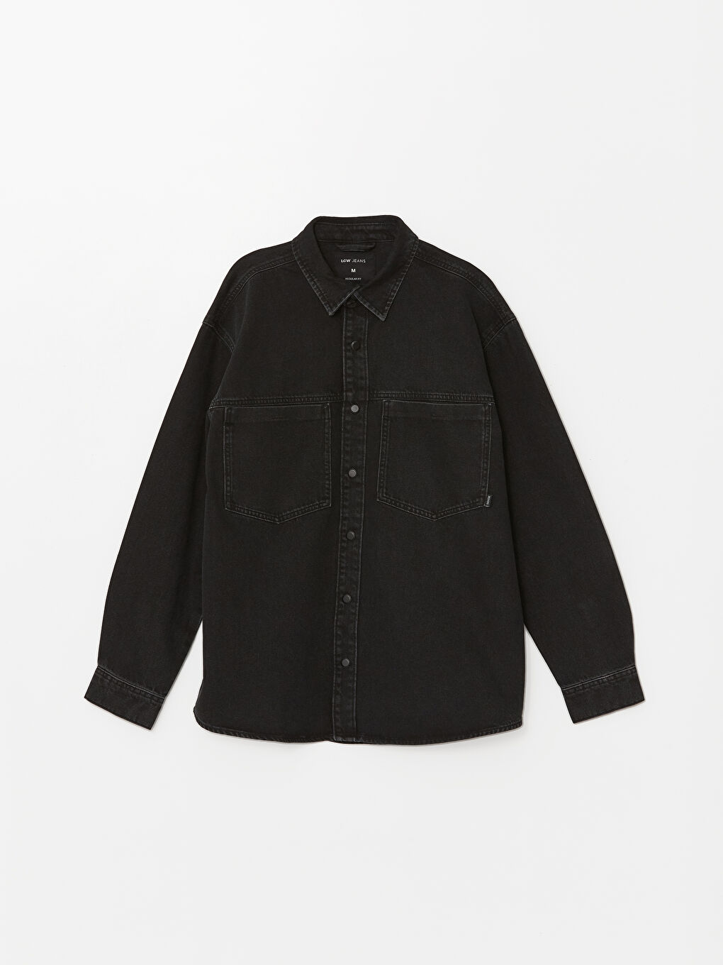 LCW Jeans Regular Fit Long Sleeve Men's Denim Shirt -W42801Z8-326