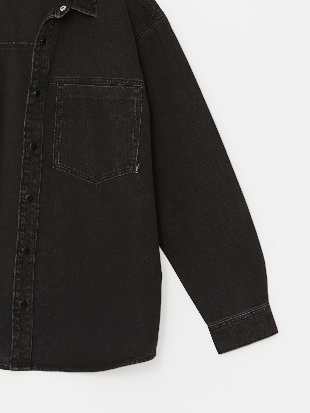 LCW Jeans Regular Fit Long Sleeve Men's Denim Shirt -W42801Z8-326