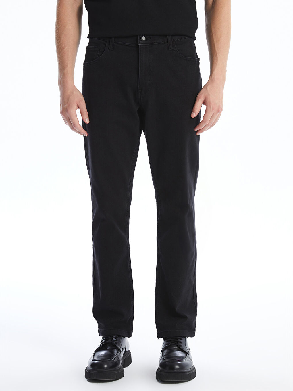 LCW Jeans 779 Редовен Фит Зимни Дънки за Мъже с Поларена Подплата -W42820Z8-326