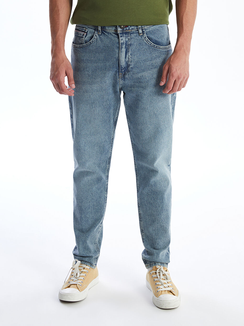 LCW Jeans Orta İndigo Rodeo 710 Loose Fit Erkek Jean Pantolon - 1