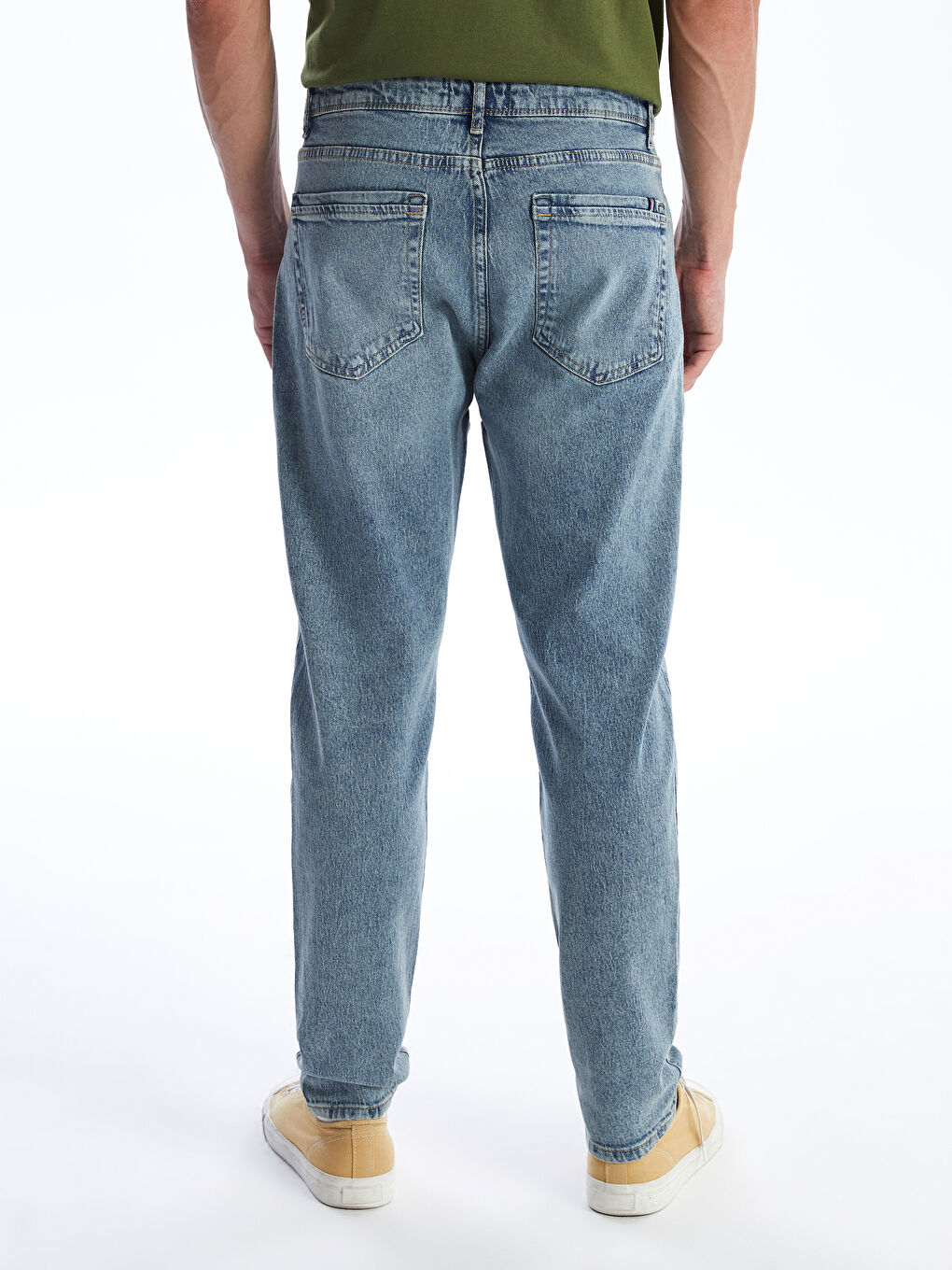 LCW Jeans Orta İndigo Rodeo 710 Loose Fit Erkek Jean Pantolon - 3