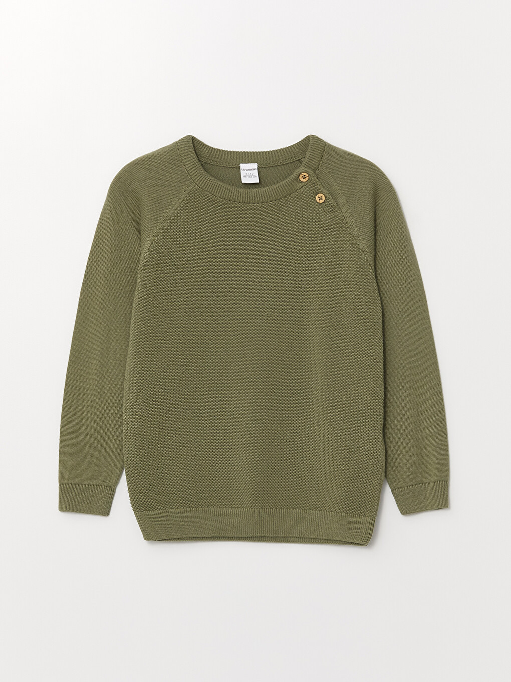 Crew Neck Long Sleeve Baby Boys' Knitwear Sweater