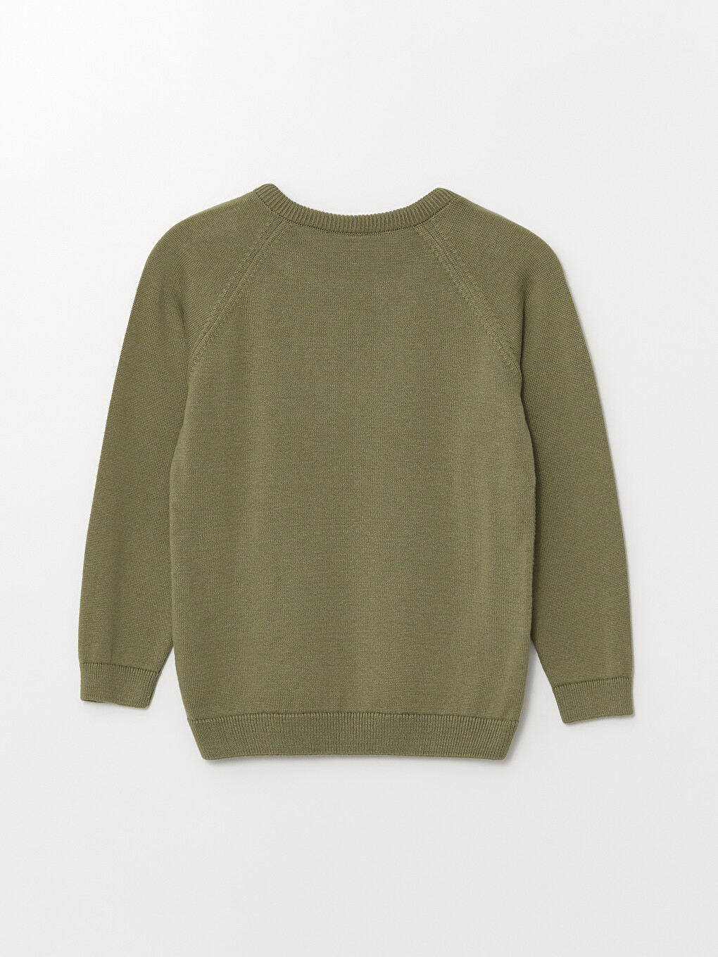 Crew Neck Long Sleeve Baby Boys' Knitwear Sweater-1