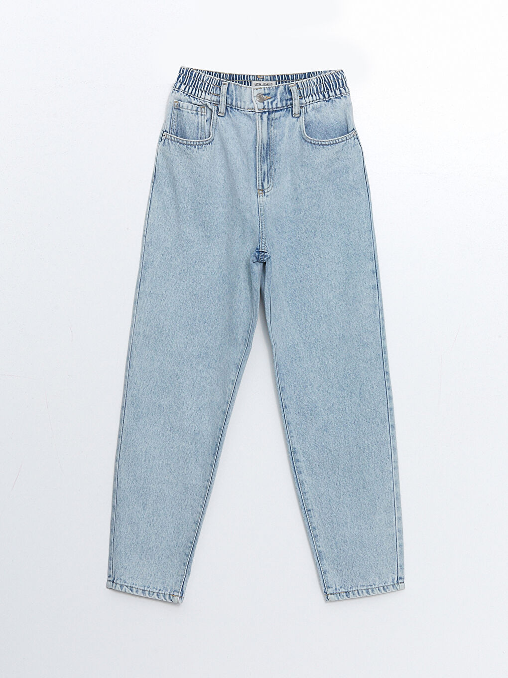 LCW Jeans Elastischer Bund Lässige Passform Damen Jeans -W43139Z8-311