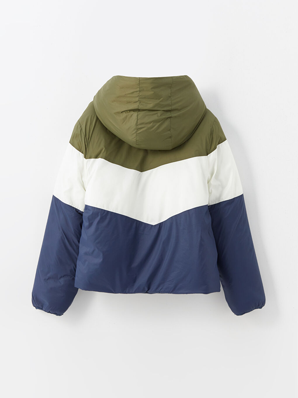 Hooded Boy Coat -W43144Z4-H1Z
