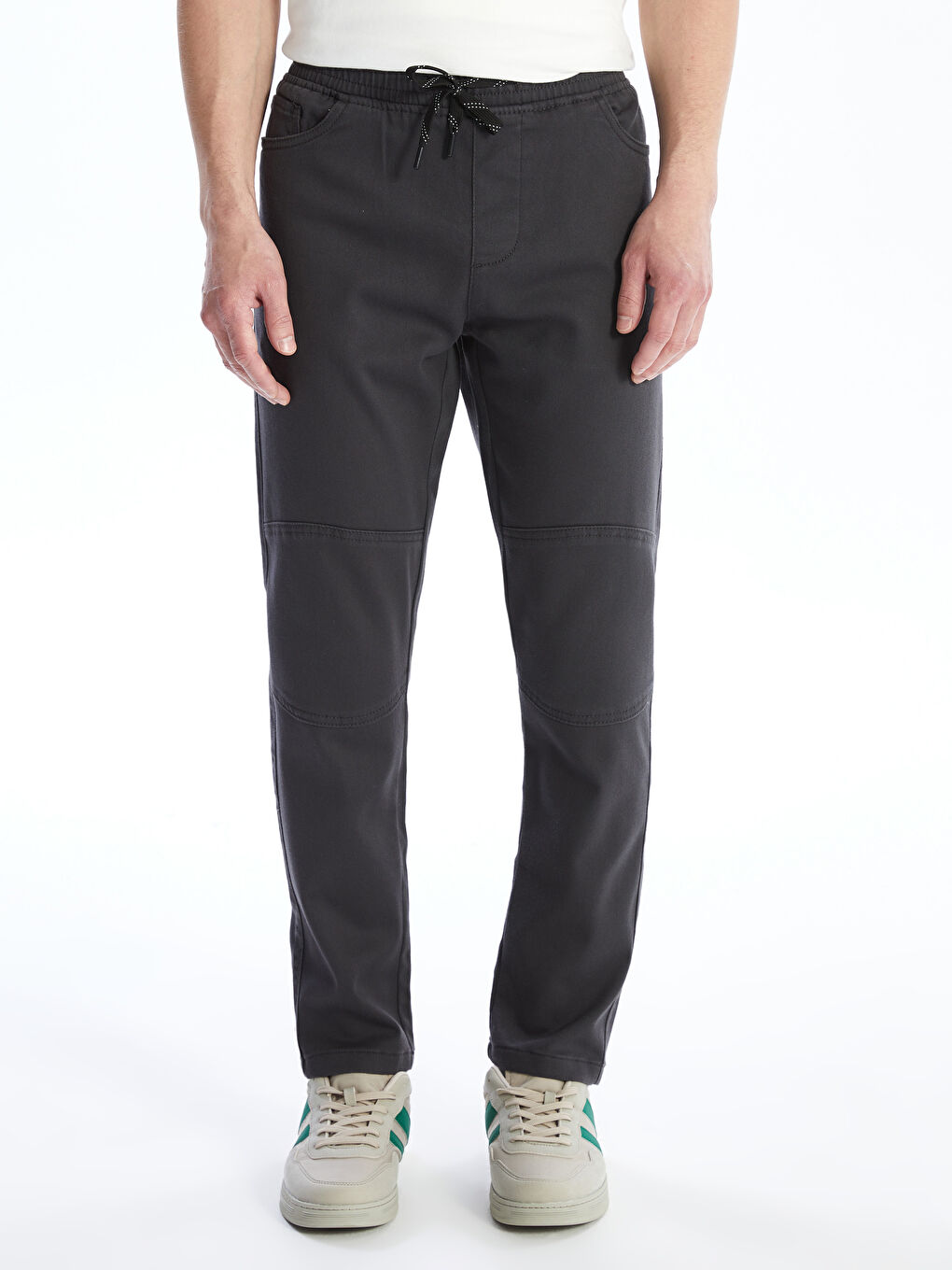 Брюки Мужские Slim Fit Из Твила-2