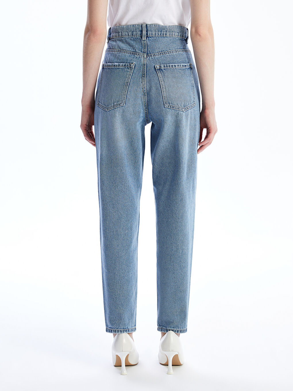 LCW Jeans Mom Fit Kadın Jean Pantolon -W43182Z8-311