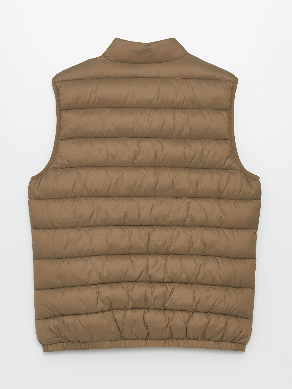 Standard Fit Funnel Neck Men's Puffer Gilet-1