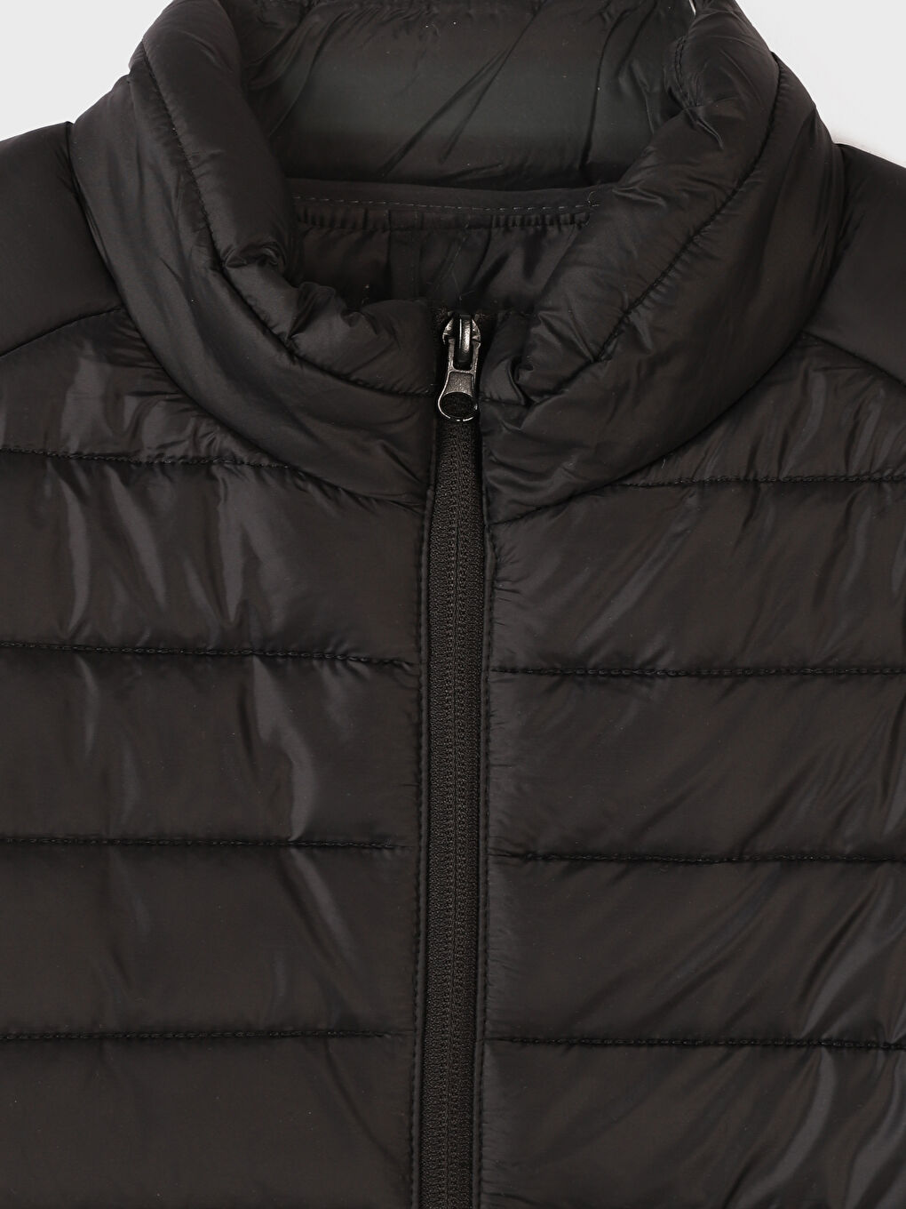 Standard Fit Funnel Neck Men's Puffer Coat-1