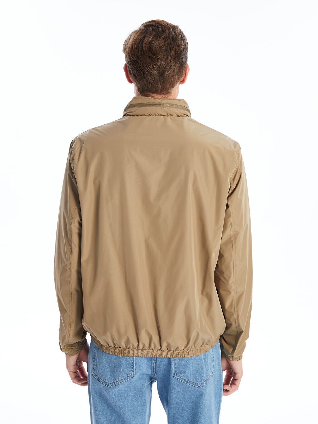 معطف رجال بقبّ بمقاس عادي-4