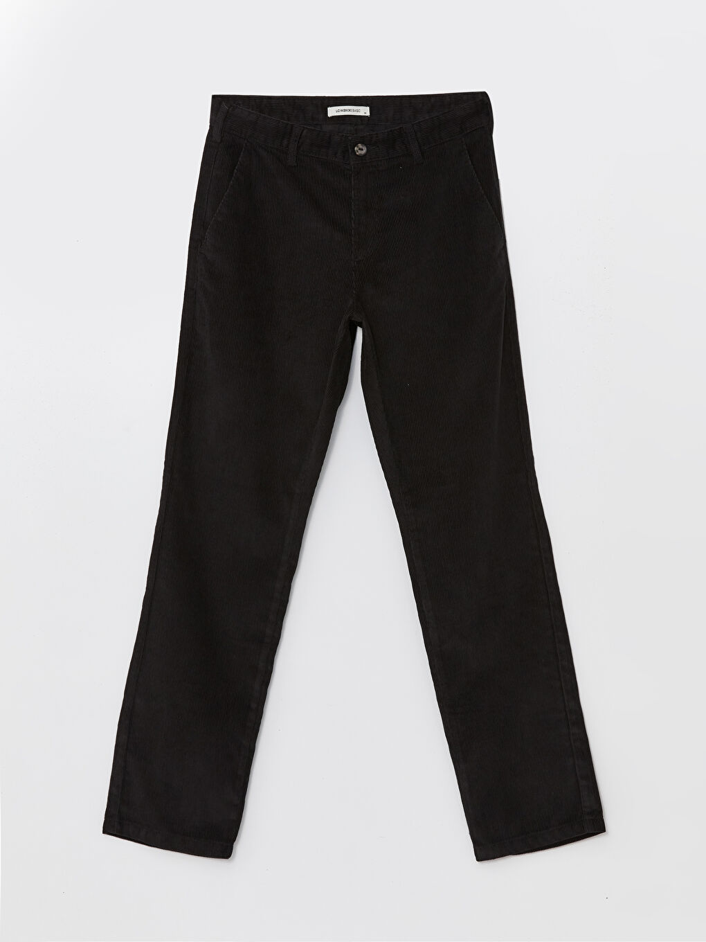 Брюки чино из бархата свободного кроя для мужчин-4