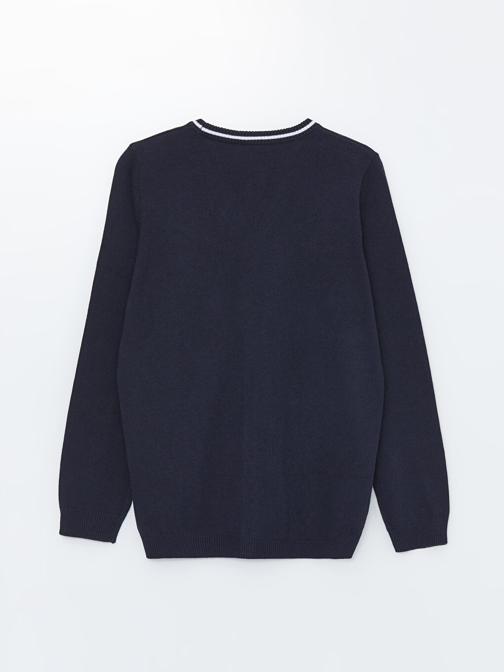 Cardigan en Tricot pour Garçons à Encolure en V-1