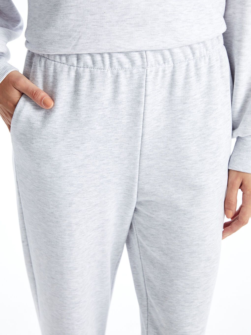 LCW Vision Kadın Beli Lastikli Düz Jogger Eşofman Altı -W43305Z8-LAL