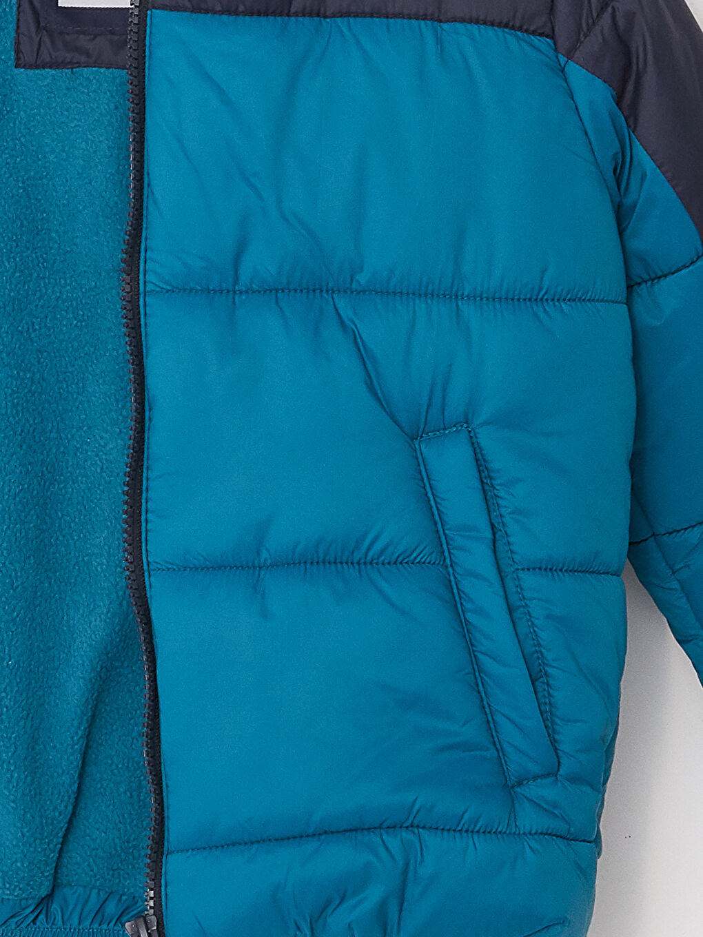 Hooded Boys' Puffer Coat-2