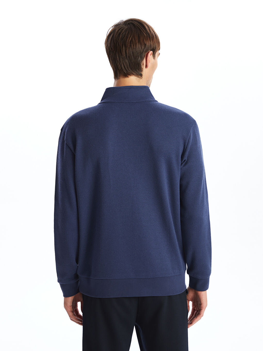 LCW Vision Dik Yaka Erkek Sweatshirt -W43460Z8-J2H