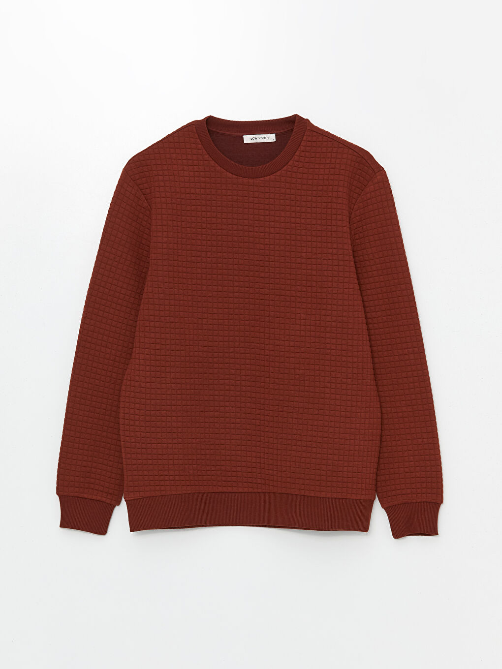 LCW Vision Crew Neck Long Sleeve Men's Sweatshirt -W43462Z8-YA9