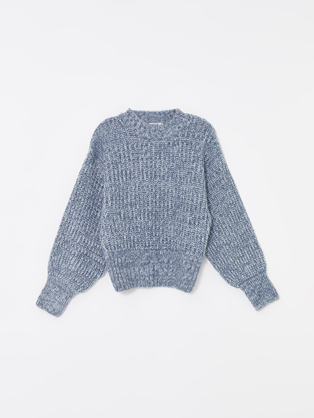 XSIDE Rundhalsausschnitt Schlicht Langarm Damen Strickpullover -W43523Z8-YEB
