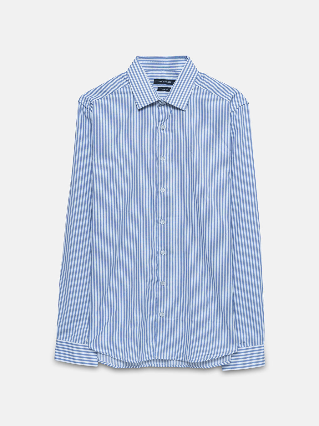 Slim Fit Long Sleeve Men's Shirt -W43609Z8-LGS
