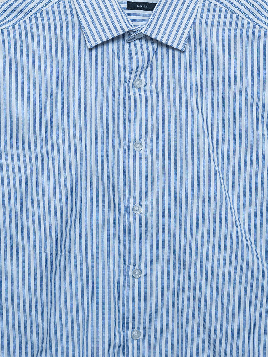 Slim Fit Long Sleeve Men's Shirt -W43609Z8-LGS