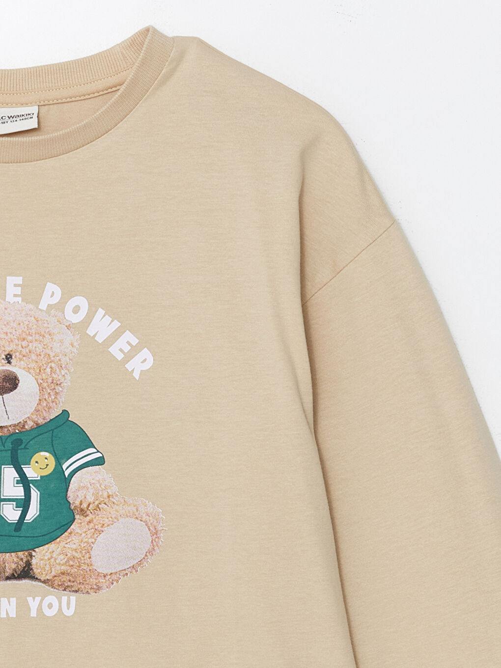 LCW Kids Crew Neck Girls' T-Shirt -W43669Z4-YDJ