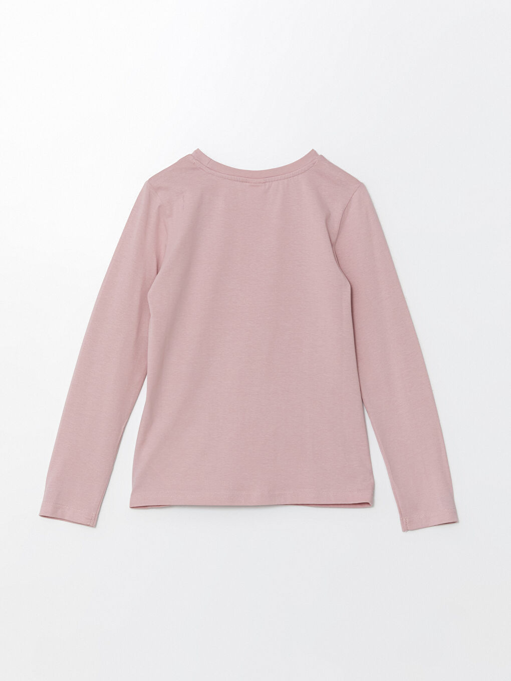 LCW Kids Majica sa okruglim izrezom, štampana, za devojčice -W43671Z4-FHR