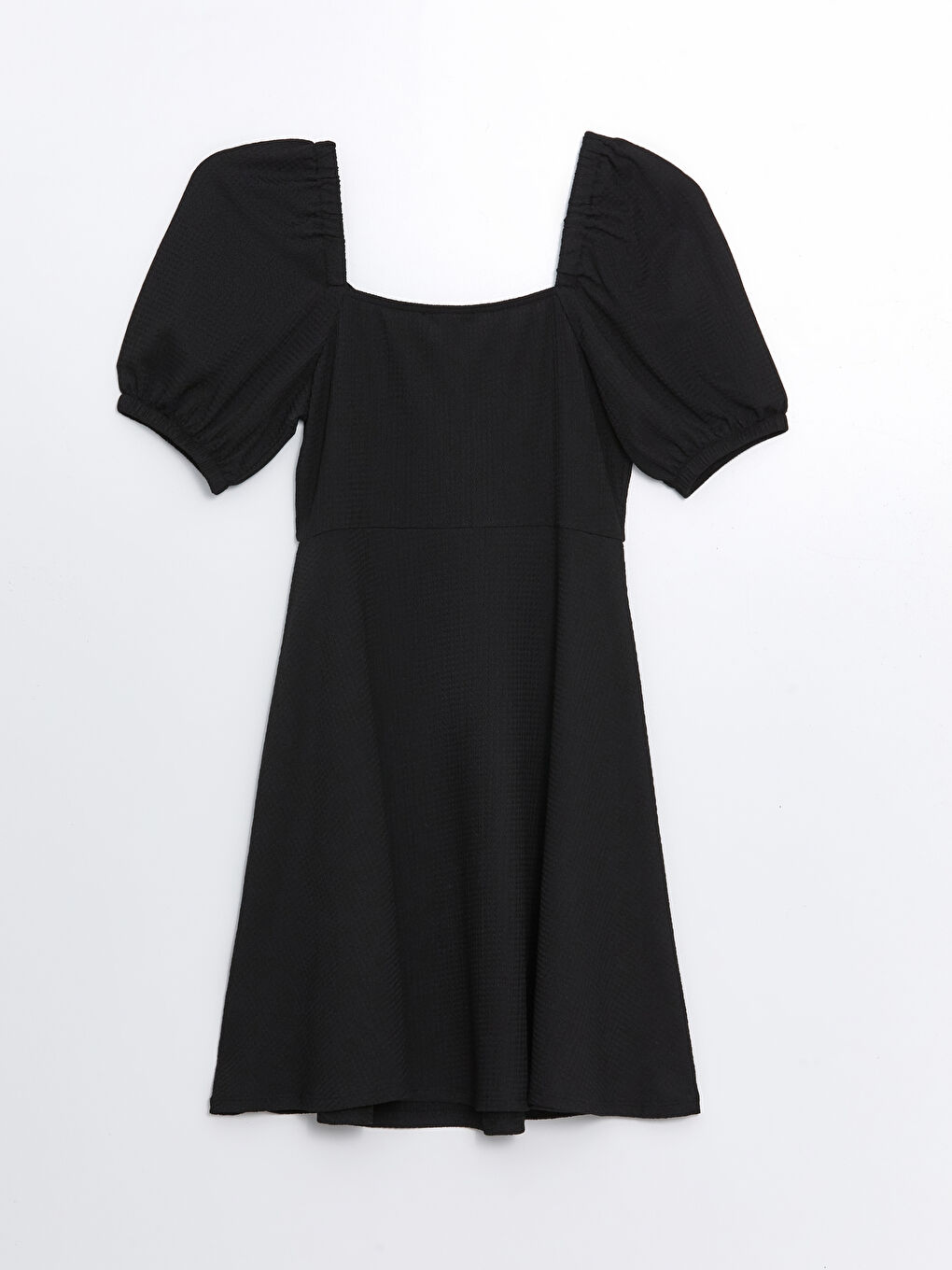 Heart Neck Plain Short Sleeve Maternity Dress -W43768Z8-CVL