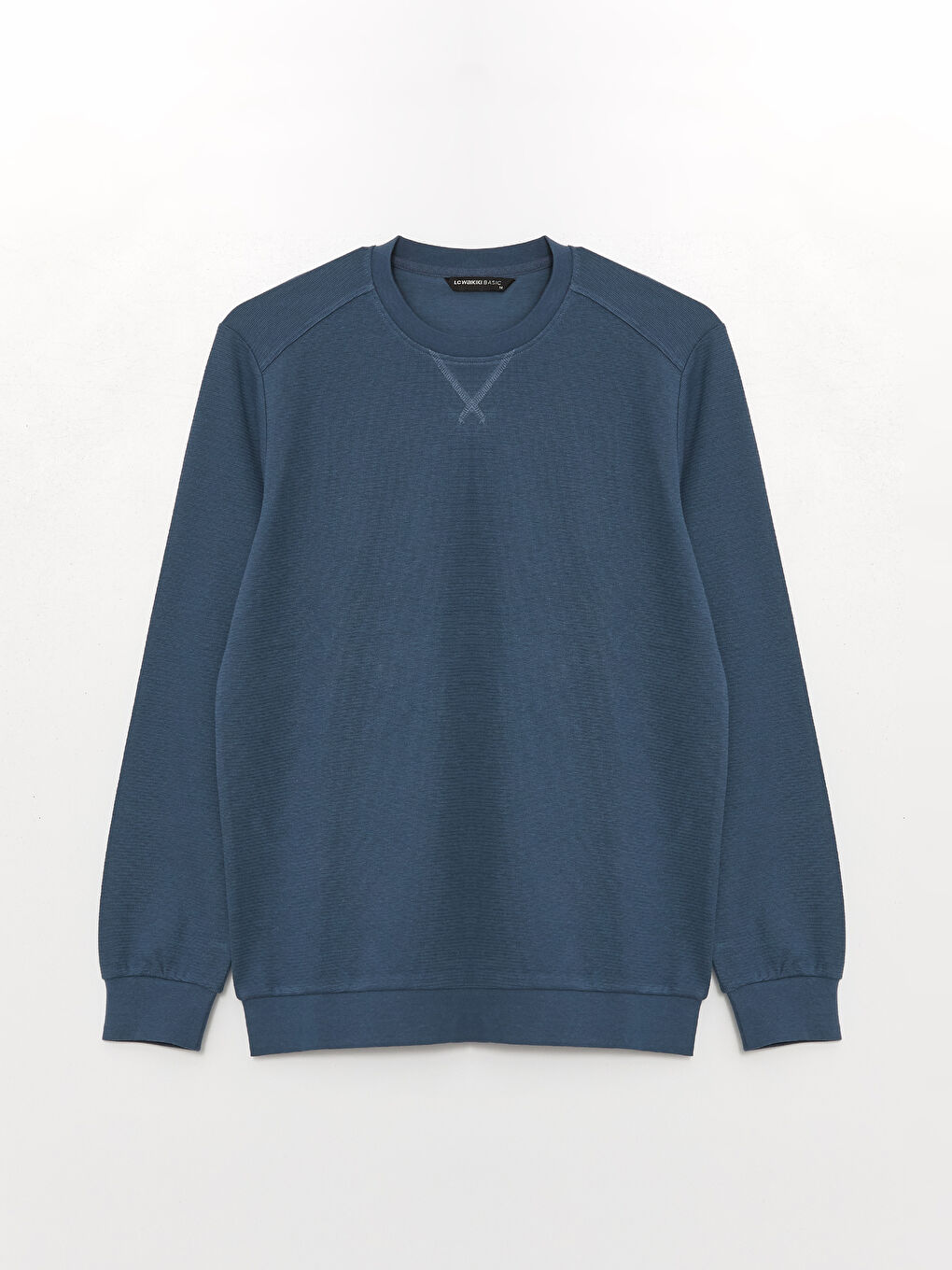 LCWAIKIKI Classic Crew Neck Long Sleeve Men's Sweatshirt -W43770Z8-PJG