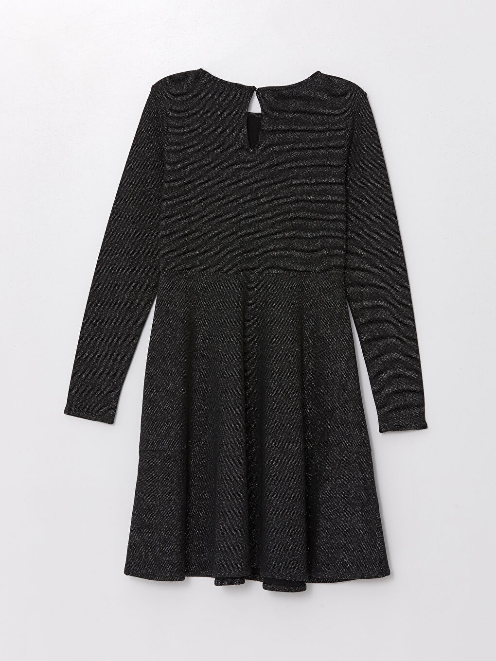 LCWAIKIKI Maternity Robe de maternité à manches longues avec aspect brillant et col rond -W43785Z8-CVL