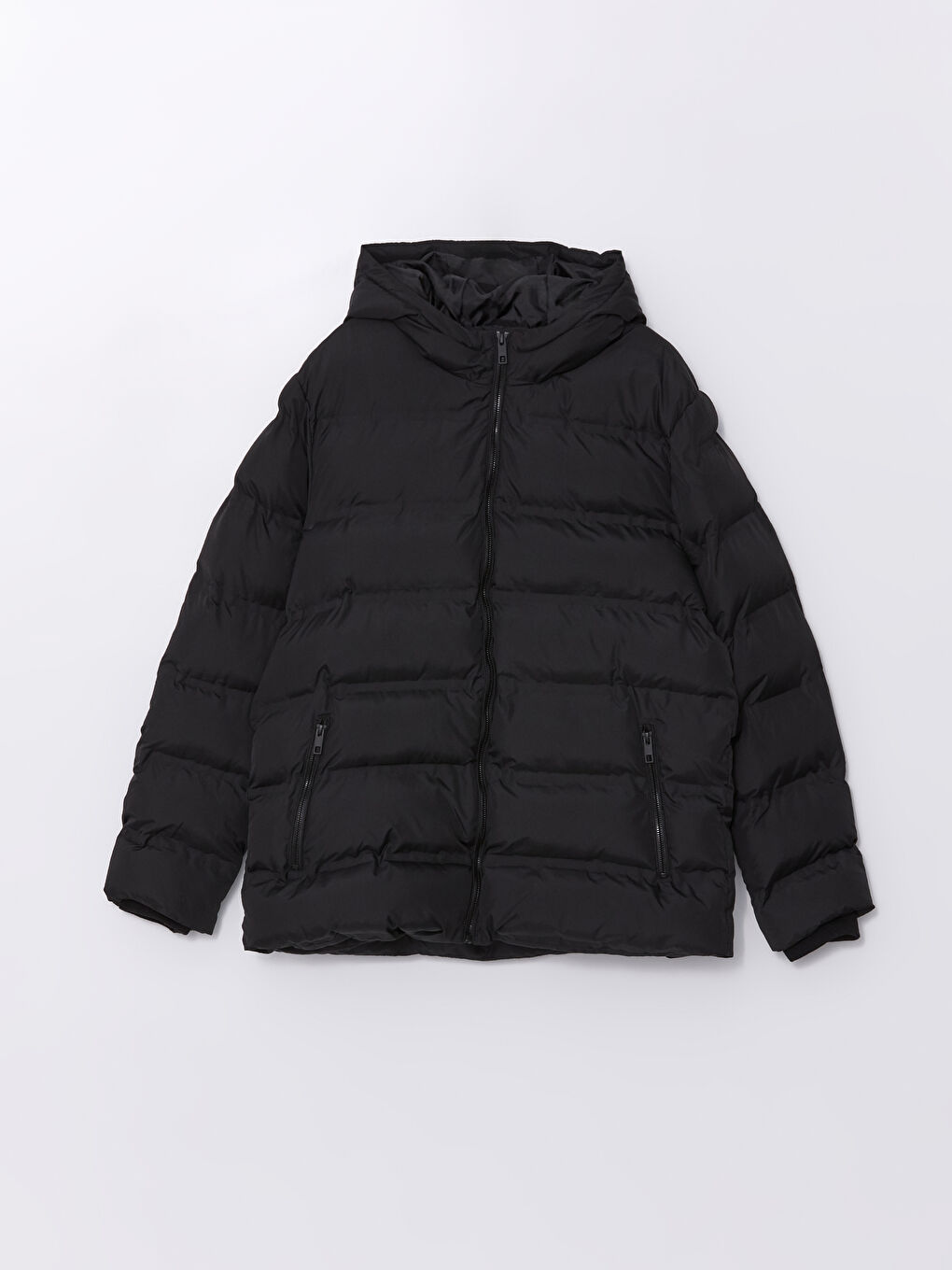Standard Fit Hooded Men's Puffer Coat