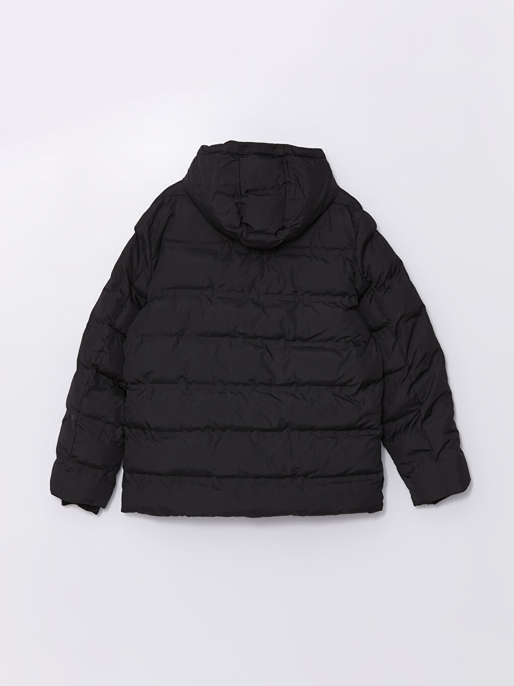 Standard Fit Hooded Men's Puffer Coat-1