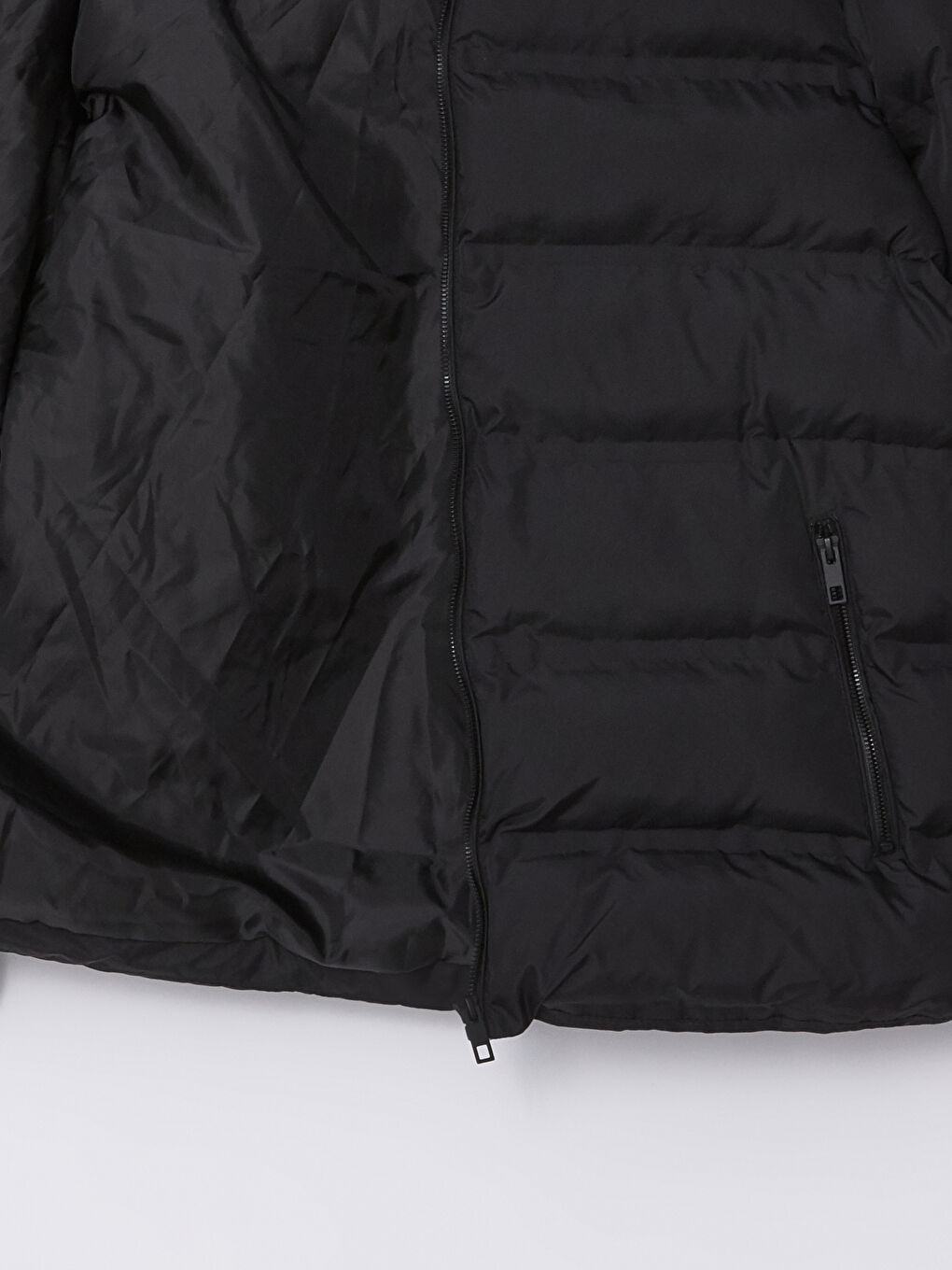 Standard Fit Hooded Men's Puffer Coat-2