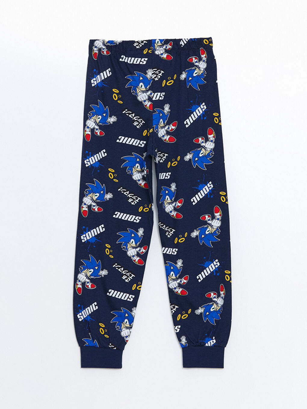 LCW Kids Ensemble de pyjama pour Garçons à col rond Sonic imprimé à manches longues -W43875Z4-HGU