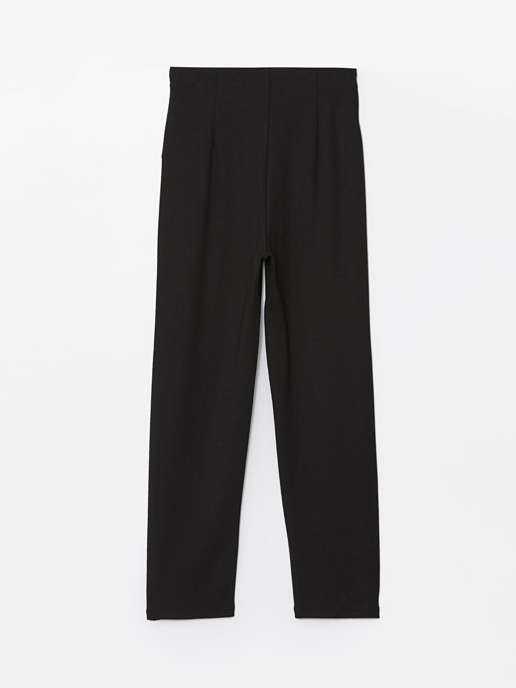 Women's Slim Fit Plain Trousers-5