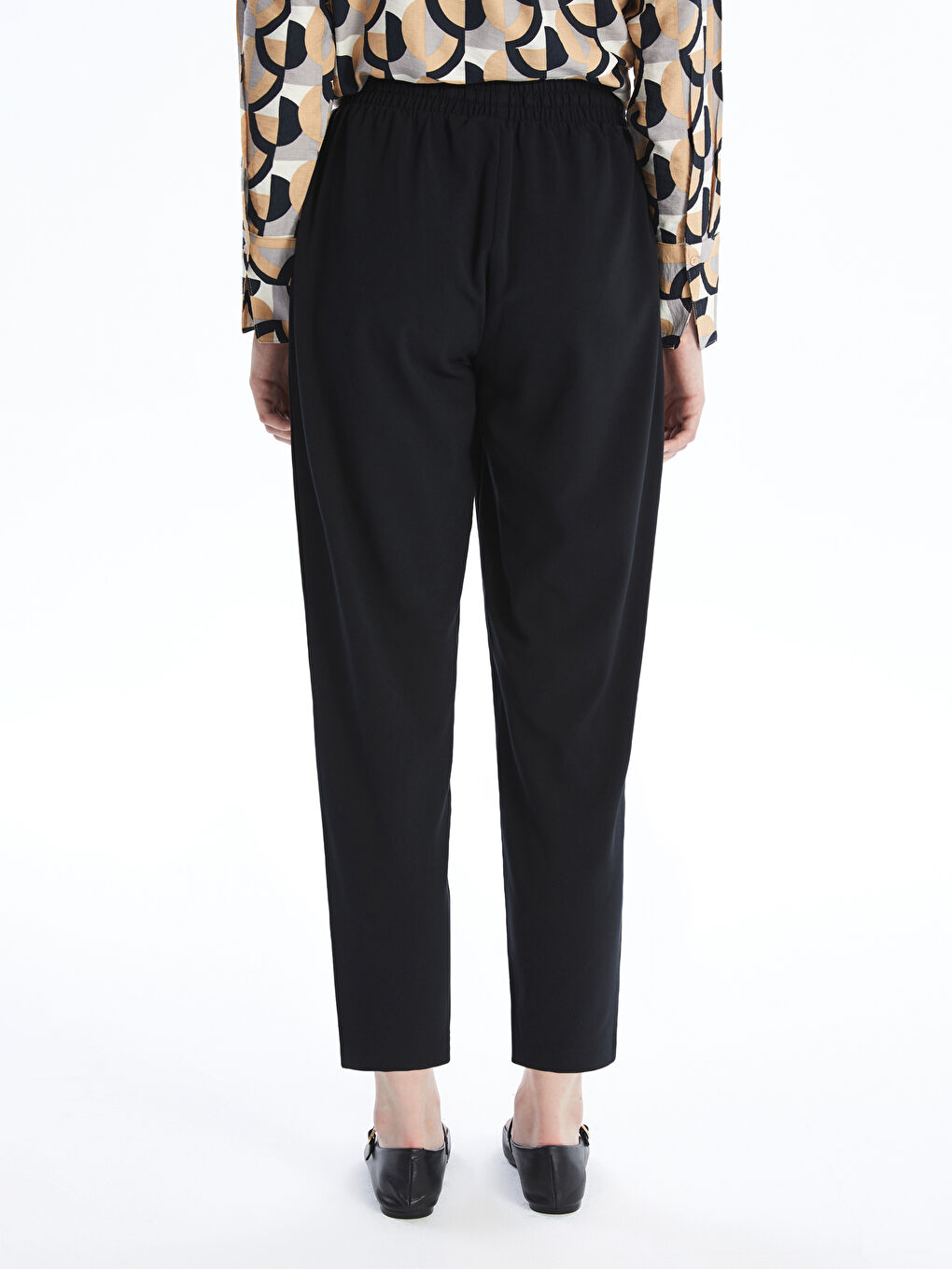 LCW Modest سروال نساء بقصة كاروت بخصر مطاطي -W43913Z8-RQL