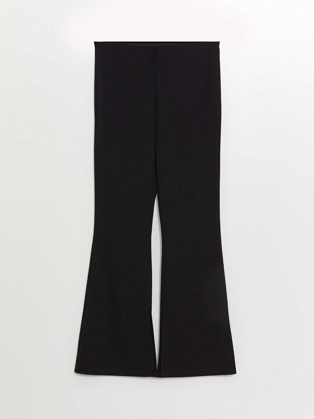 LCW Comfort Elastic Waist Slim Fit Slit Hem Women's Trousers -W43915Z8-CVL