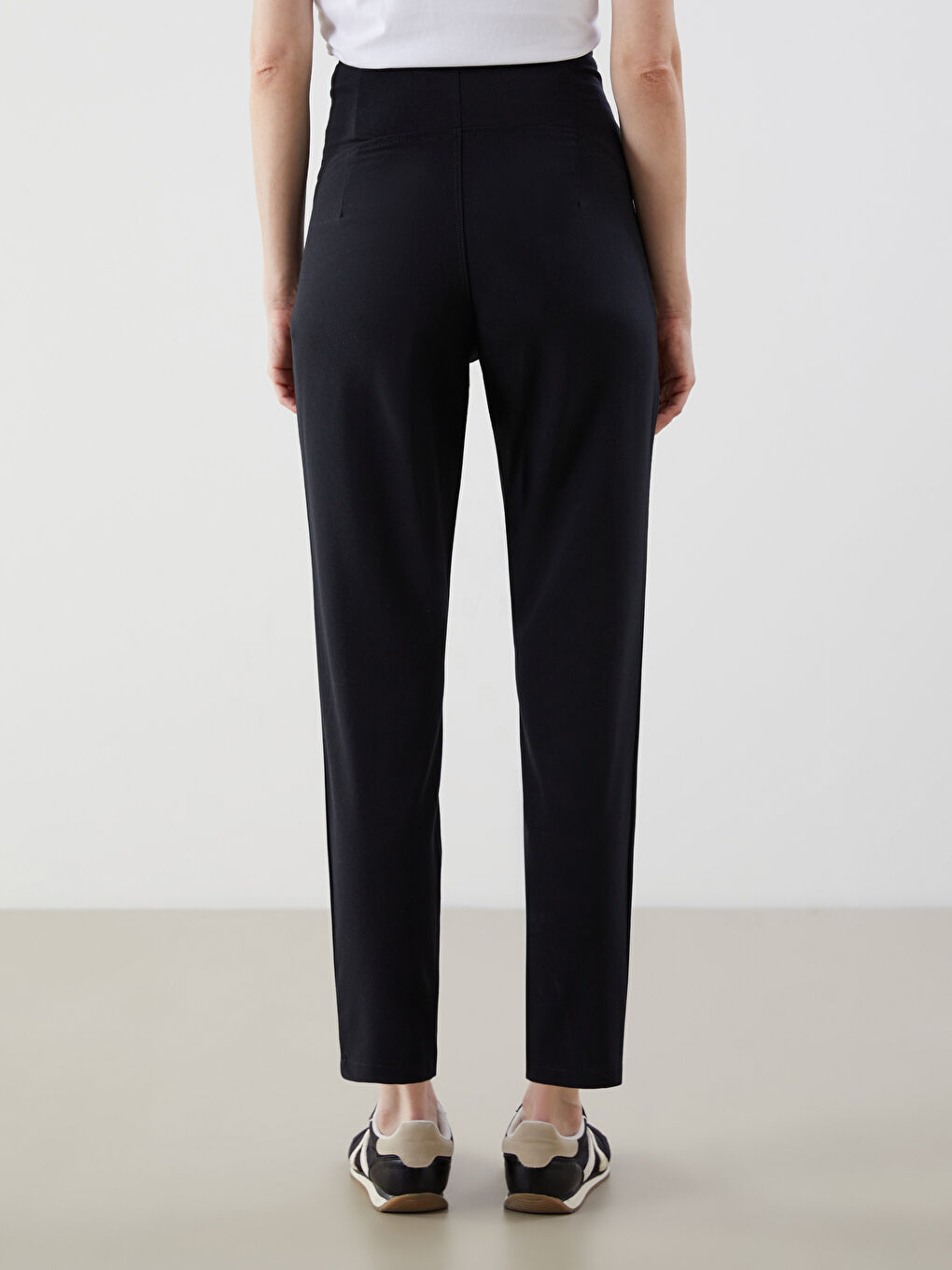 LCW Women's Trousers with Belly Panel -W43928Z8-CVL