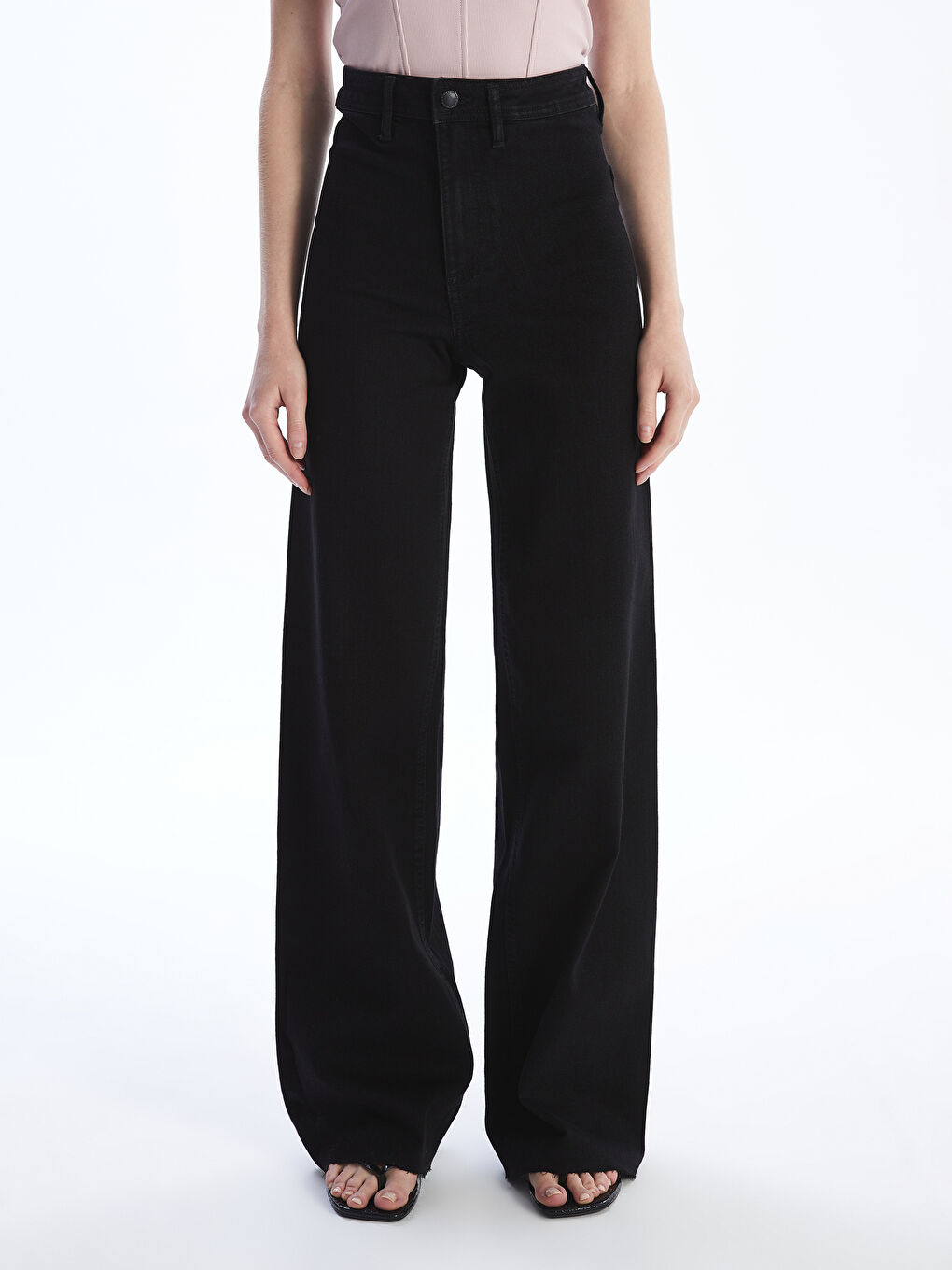 LCW Jeans Jeans für Damen mit weitem Bein -W43941Z8-327