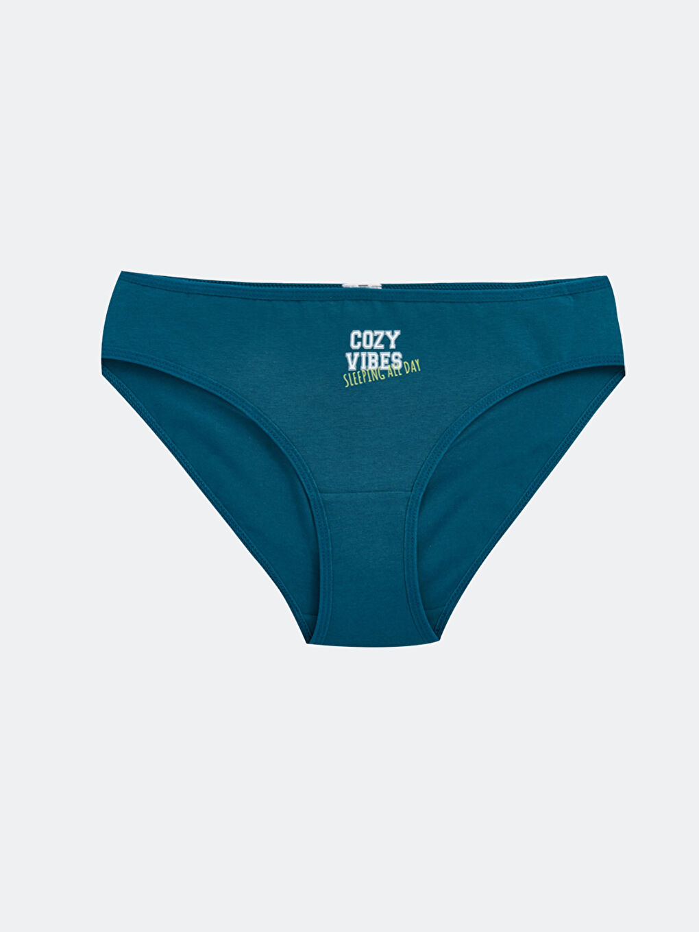 Petrol Baskılı Bikini Külot