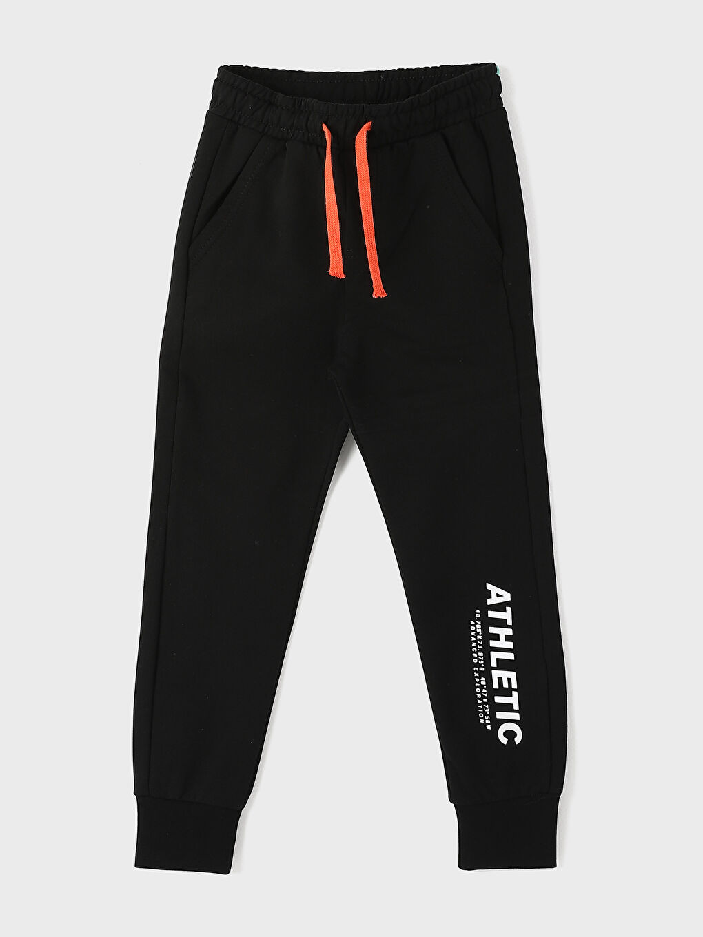 Elasticated Waist Boys' Jogger Sweatpants -W44084Z4-CVL