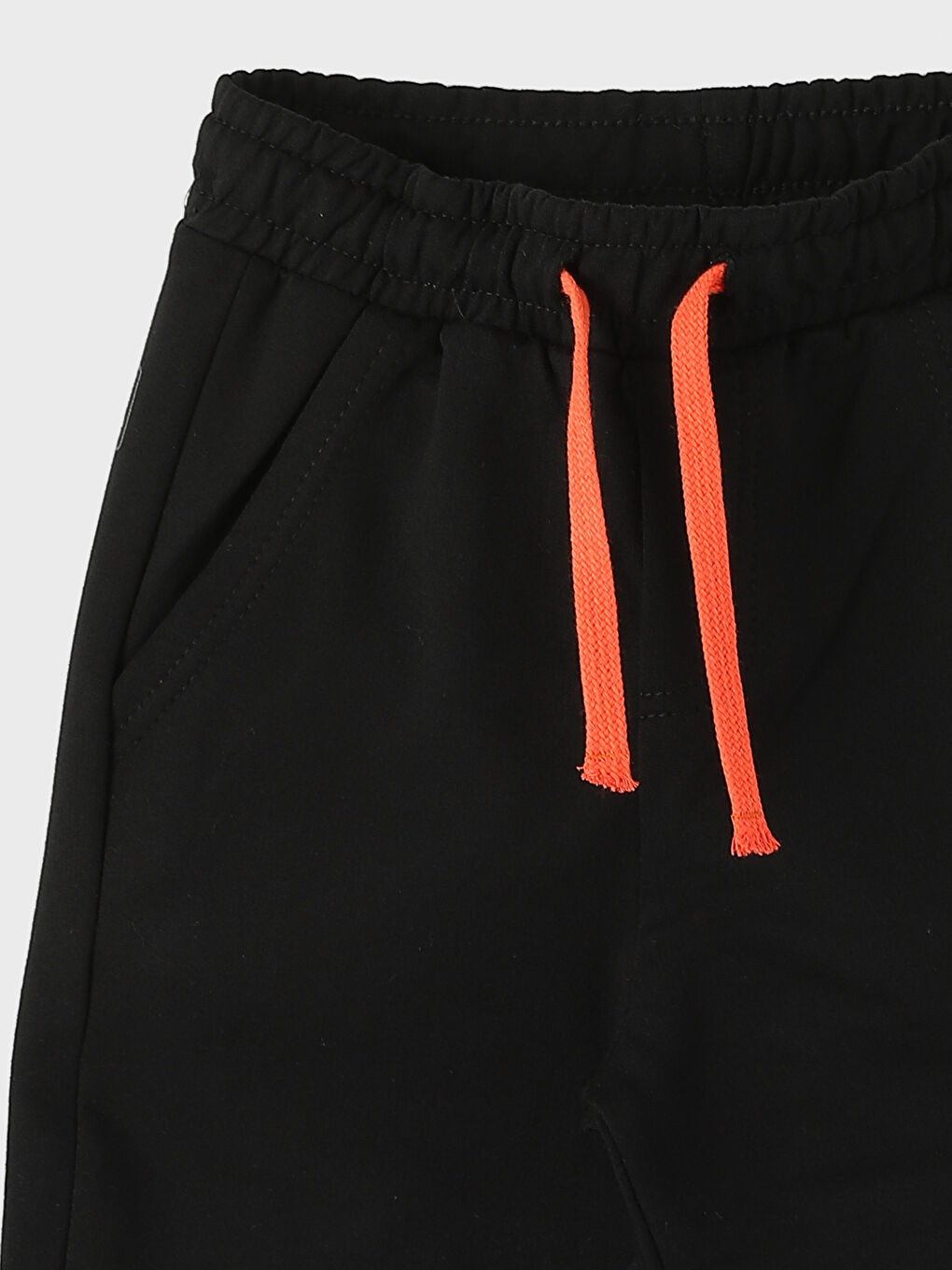 Elasticated Waist Boys' Jogger Sweatpants -W44084Z4-CVL