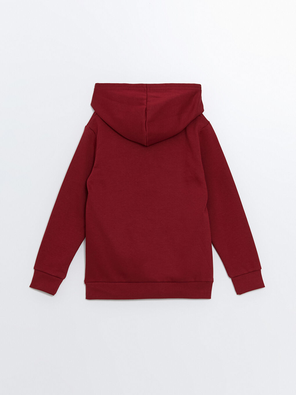 LCW Kids Bordo Kapüşonlu Erkek Çocuk Kalın Sweatshirt - 2