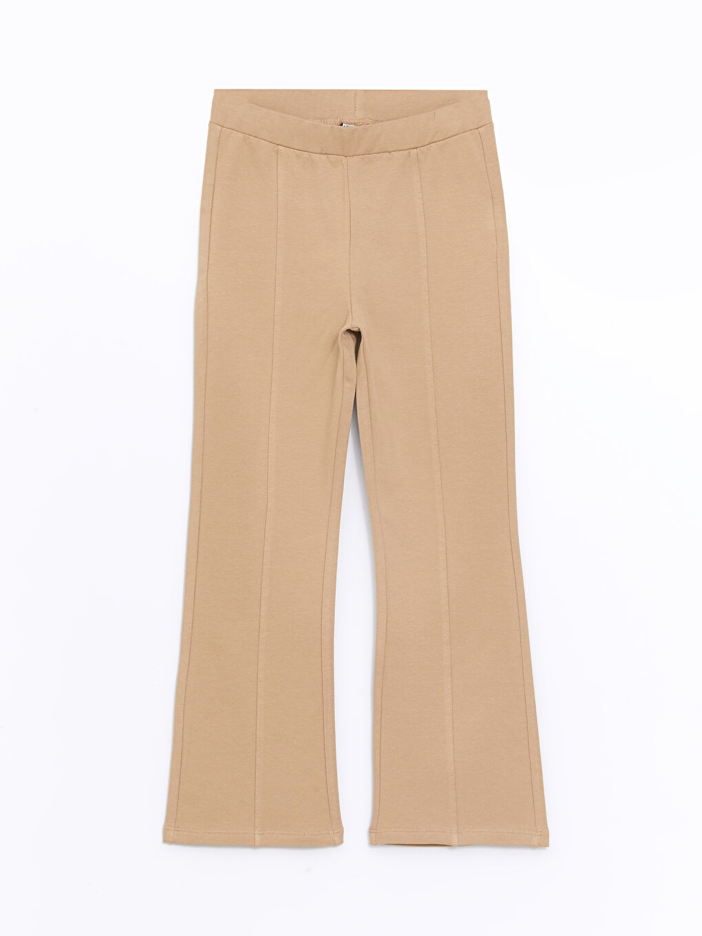 Elasticated Waist Flared Leg Girls' Leggings -W44128Z4-GBY